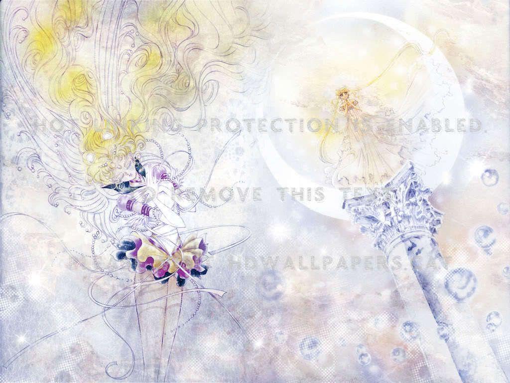 1024x768 eternal sailor moon and princess serenity