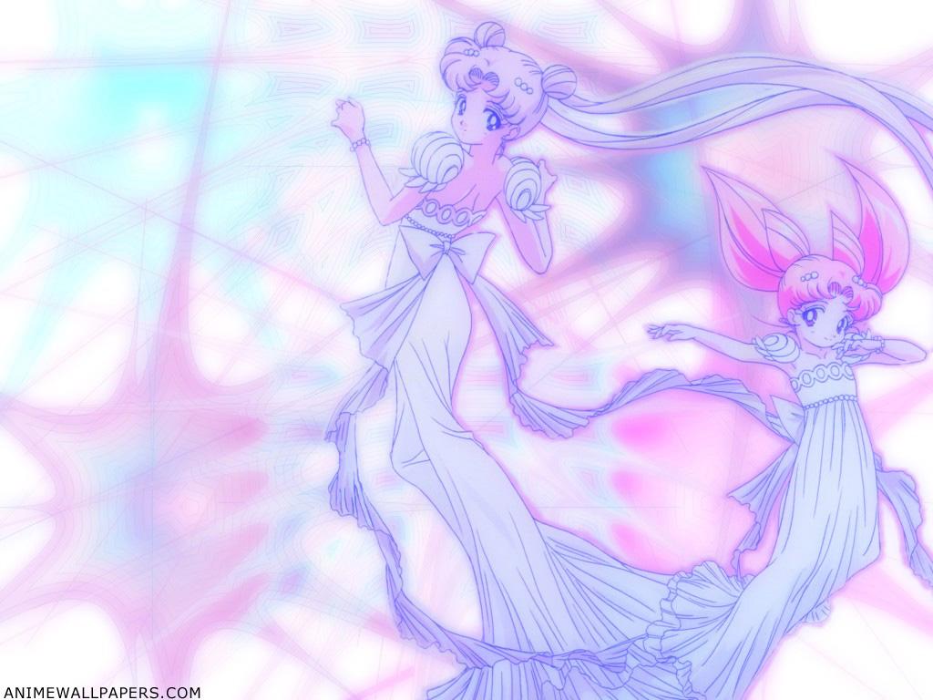 1024x768 Princess Serenity and Neo Princess Serenity Moon Desktop