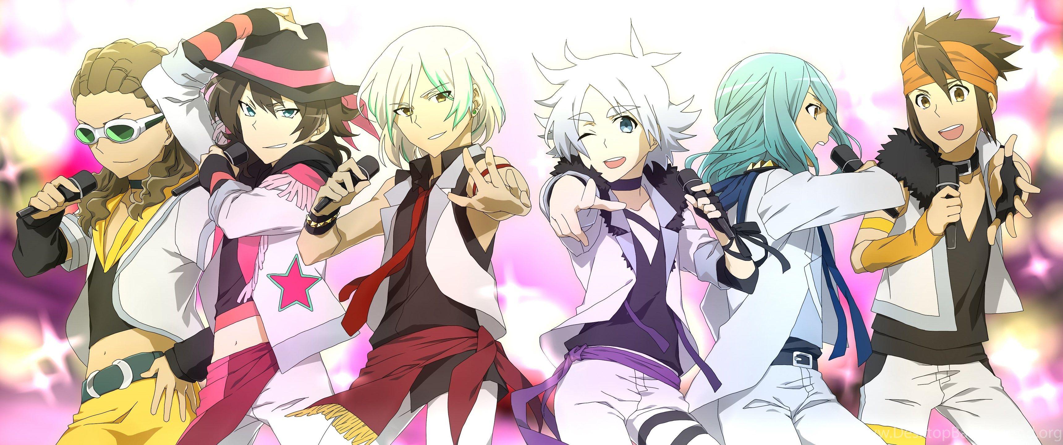 3440x1440 Inazuma Eleven GO Multi Dual Wallpaper Desktop Background