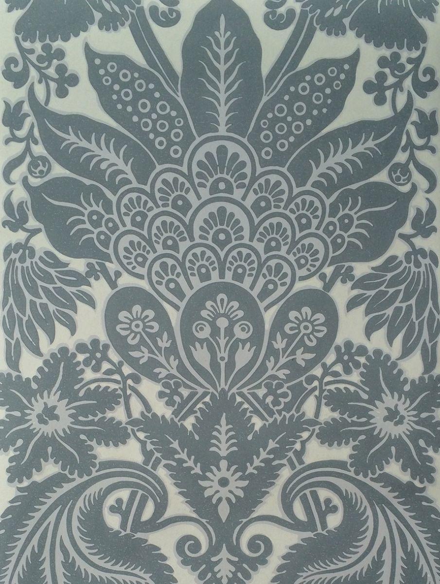 905x1201 Old English. Hand blocked wallpaper, bespoke fabrics