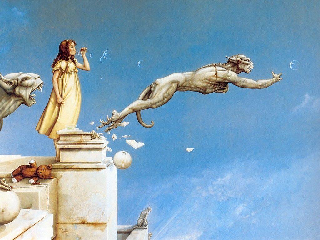 1024x768 Fantasy Art and Magic Realism : Michael Parkes Magic Realism