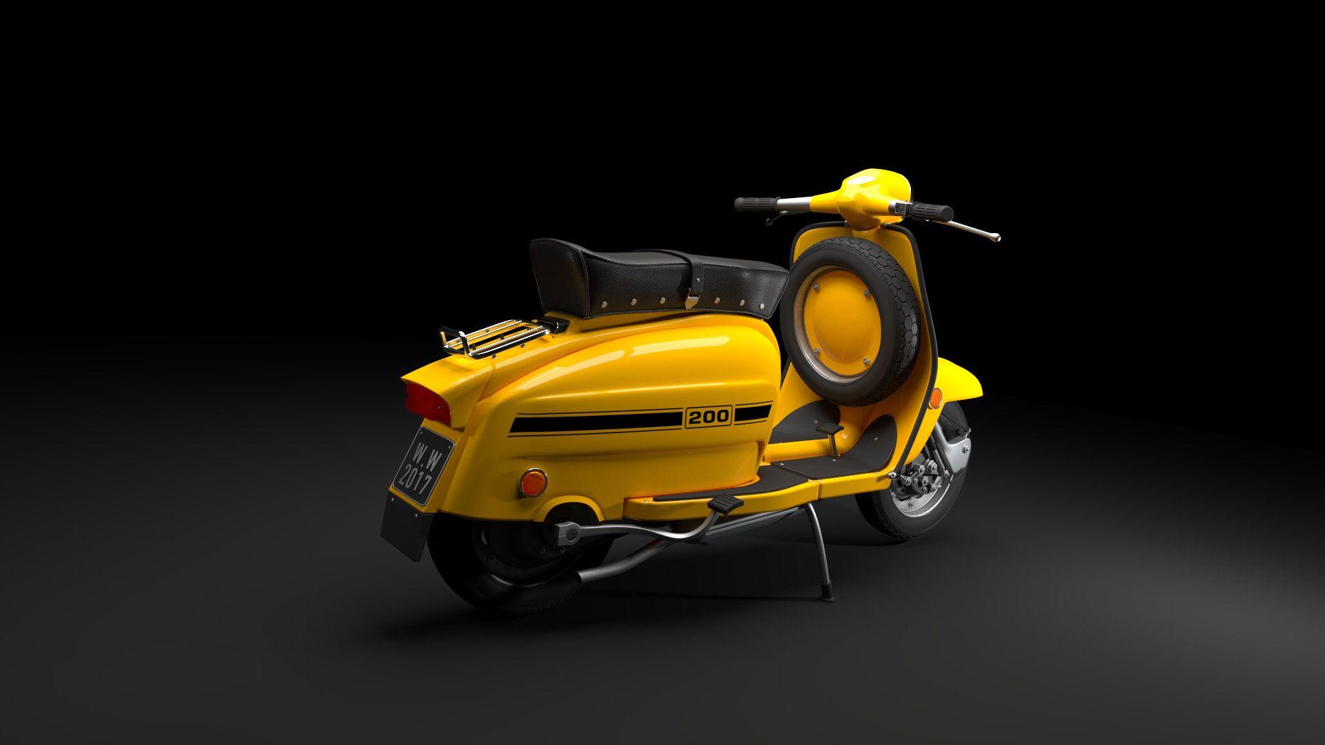 Lambretta Wallpaper