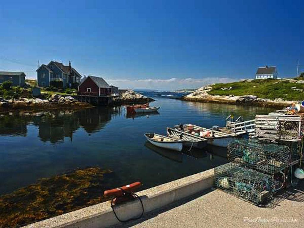 Vivid Towns In Nova Scotia Canada Capture in 4K Vivid Towns In Nova Scotia Canada Capture in 4K