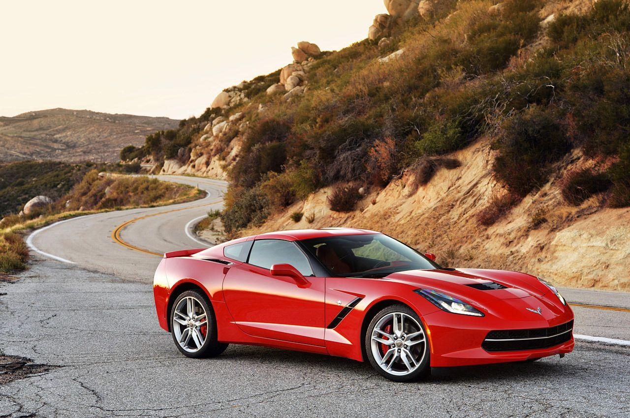 1280x850 New Corvette Stingray White Wallpaper