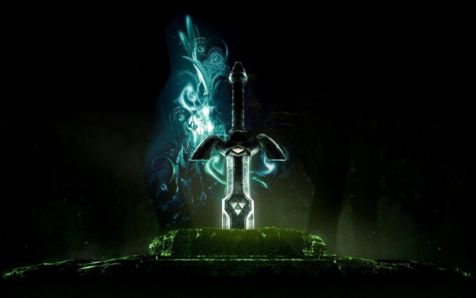 Featured image of post Master Sword Wallpaper Gif Link pulls the master sword out of the stone