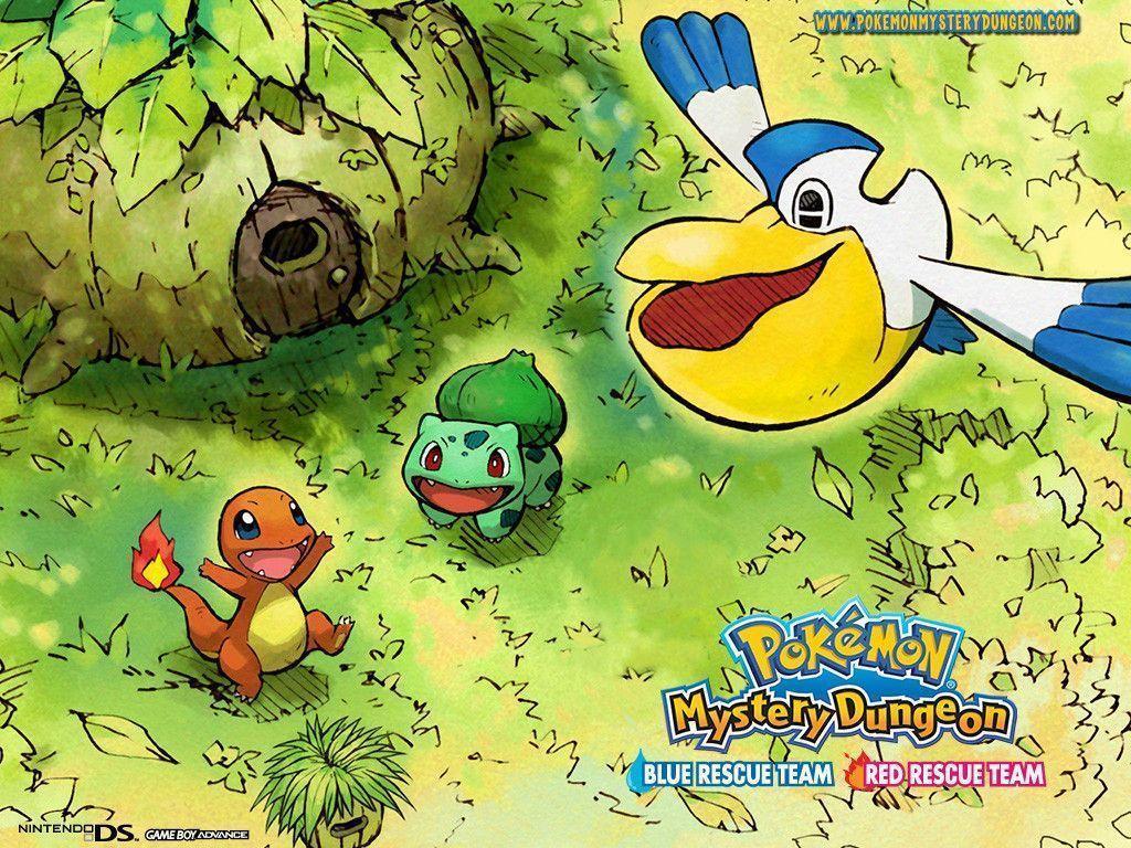 1024x768 Pokemon Mystery Dungeon Wallpaper