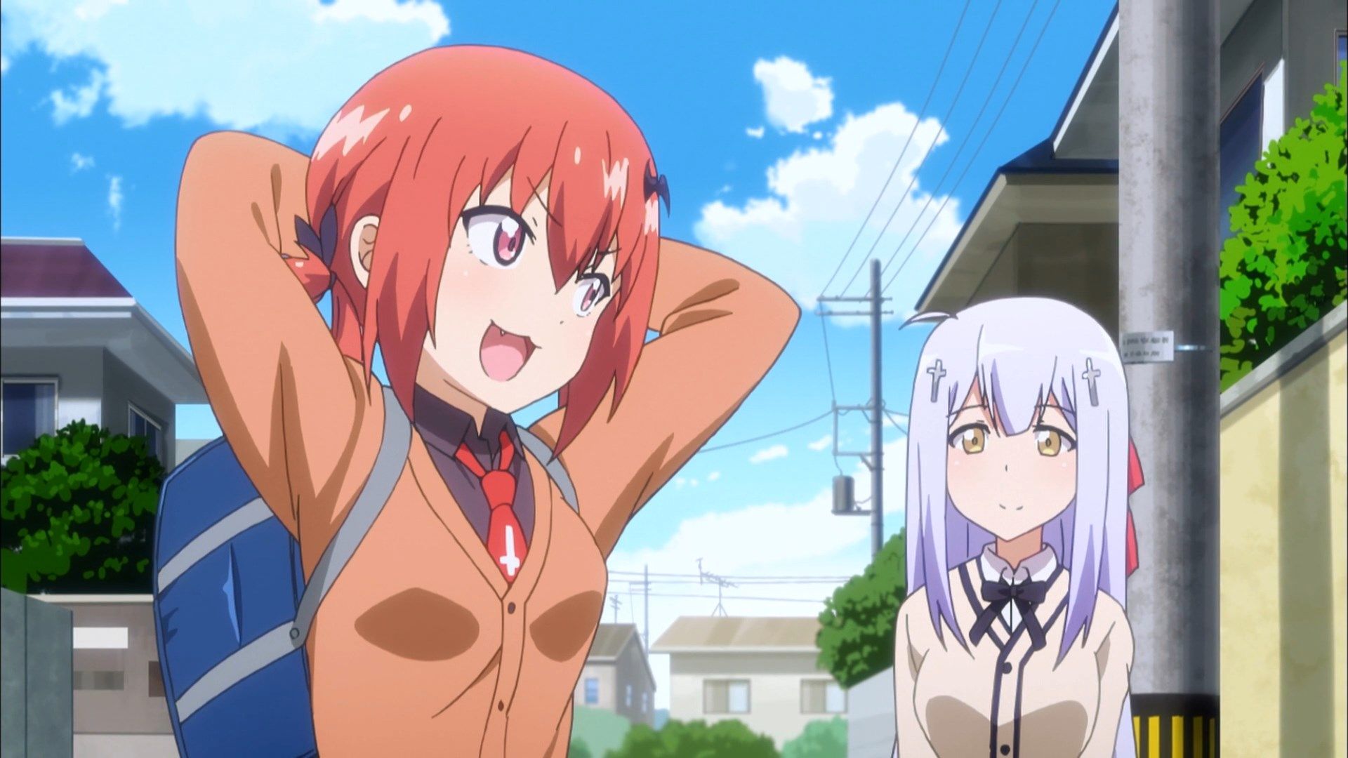 1920x1080 Gabriel Dropout 07 11 Satania And Raphi