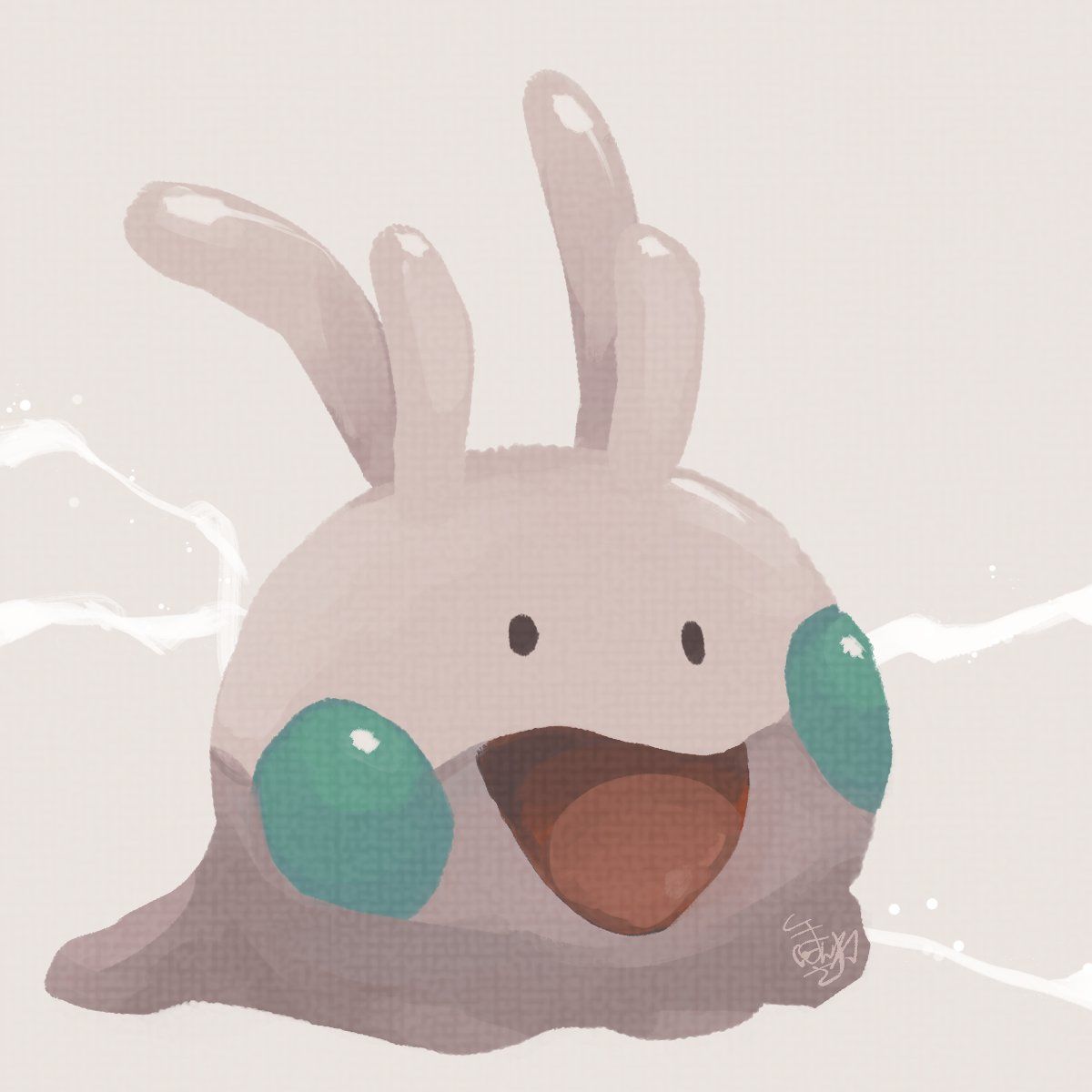 1200x1200 Goomyémon by Honwasa Anime Image Board
