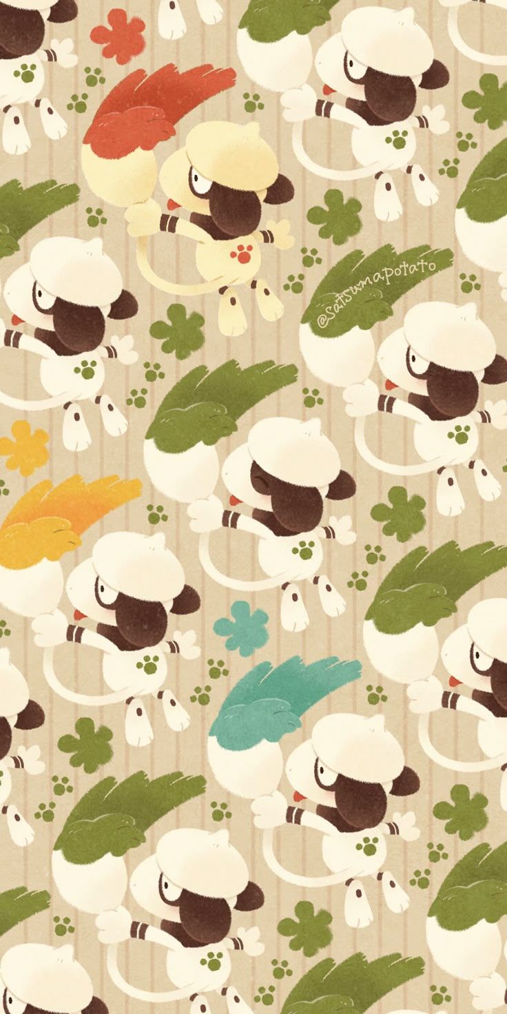 736x1472 Cute Dedenne Pokemon Wallpaper. Goomy wallpaper, Smeargle wallpaper, Tepig wallpaper