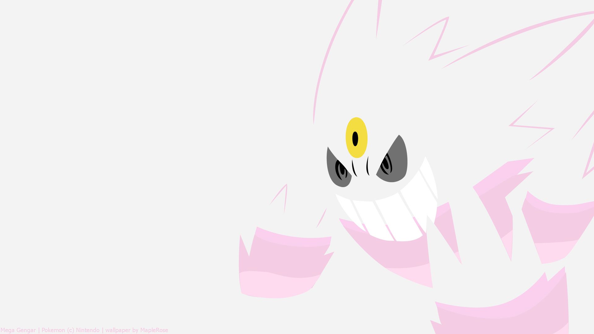 1920x1080 Mega Gengar. PokéWalls