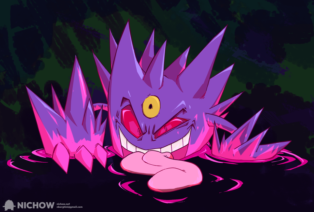 1080x730 I Drew A Mega Gengar In Anticipation For Legends Z A!