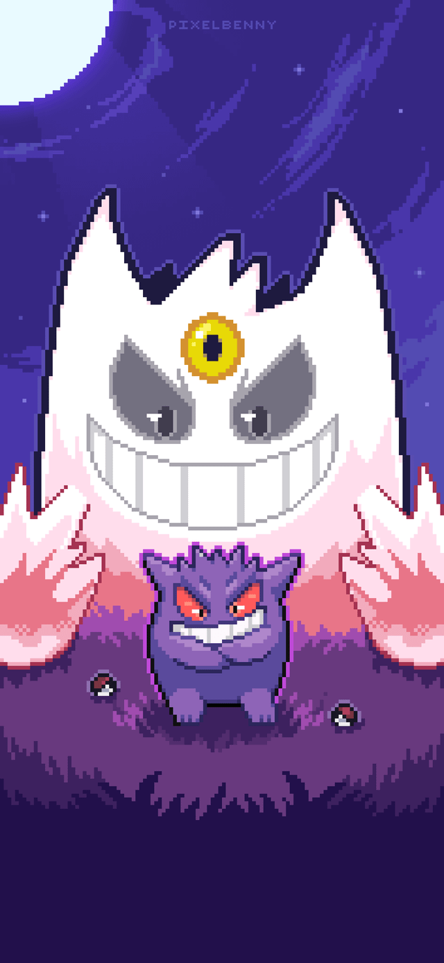 640x1388 Shiny Mega Gengar