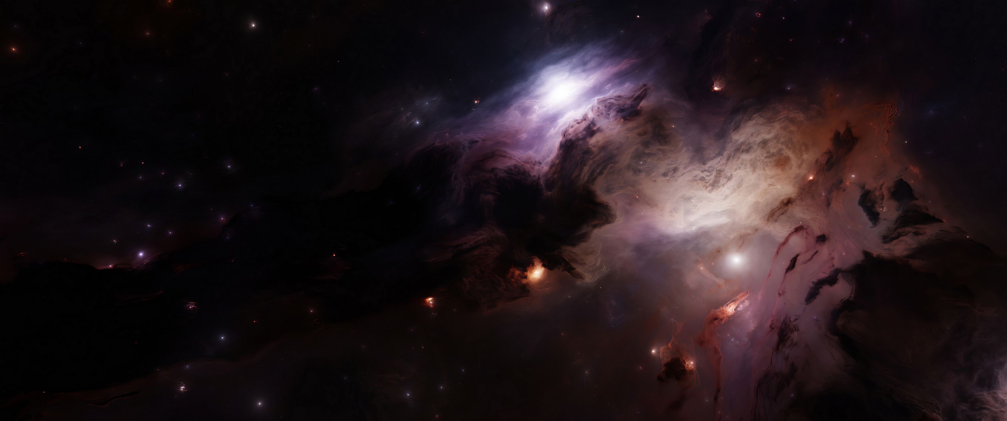 3440x1440 Space Art [3440x1440]