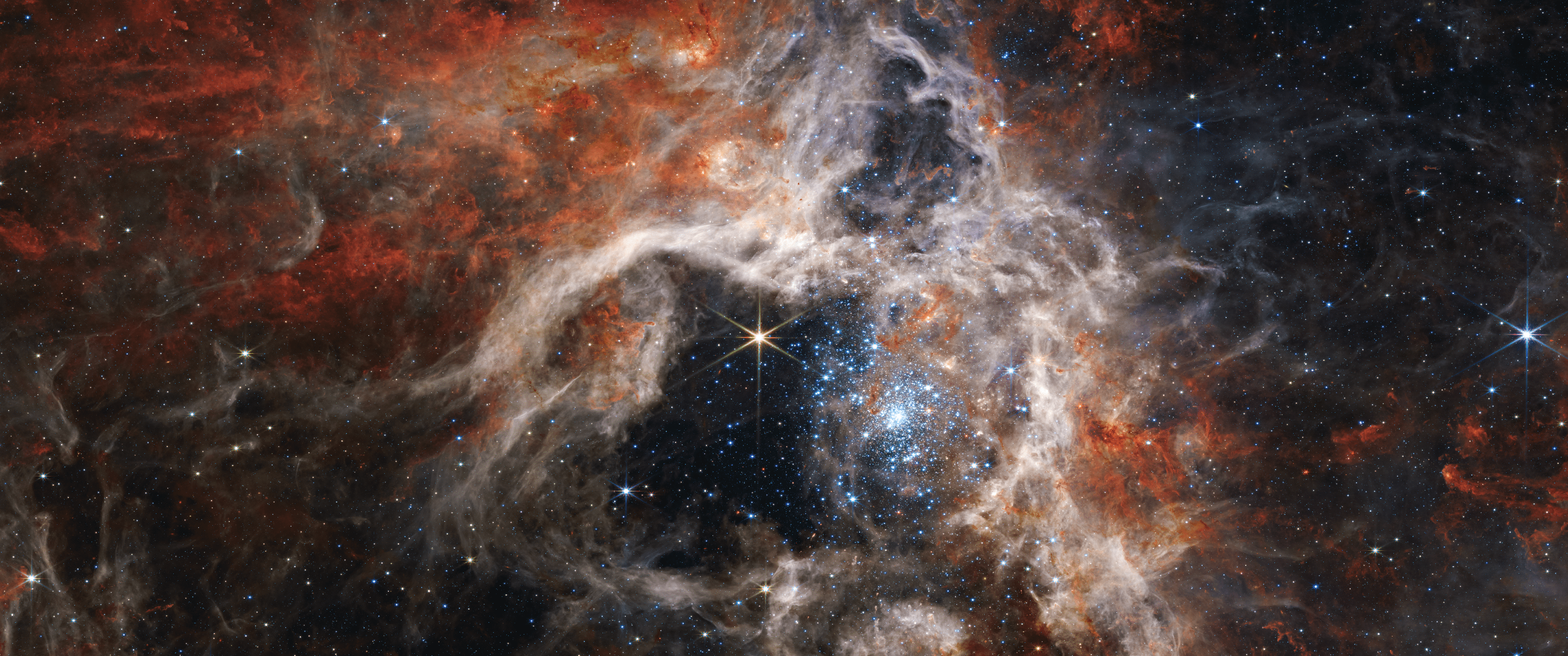 3440x1440 James Webb Nebula [3440x1440]