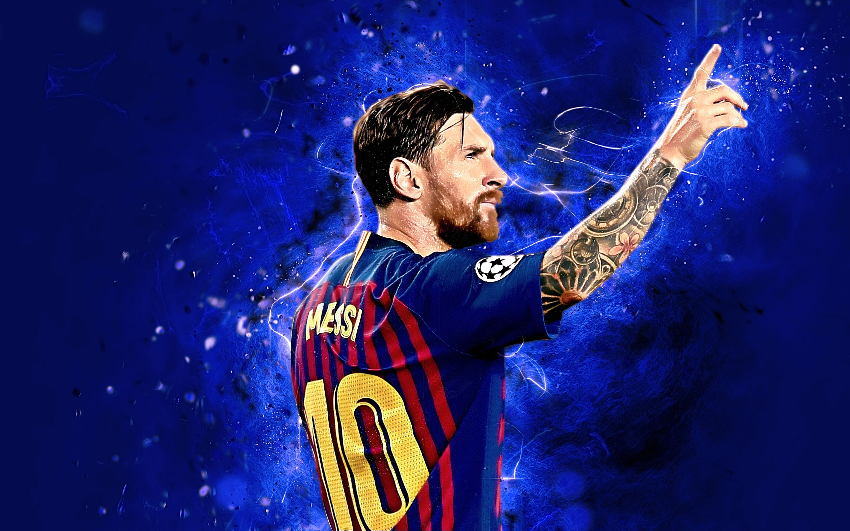 2880x1800 Phone wallpaper: Lionel Messi, Fc Barcelona, Sports, Soccer 445956