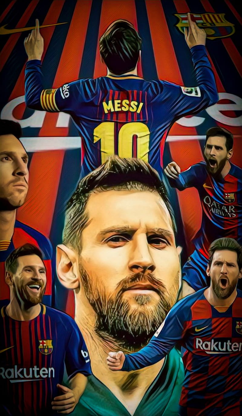 800x1374 Lionel Messi, argentina, barcelona, fc barcelona, football, goat, king, la liga, HD phone wallpaper