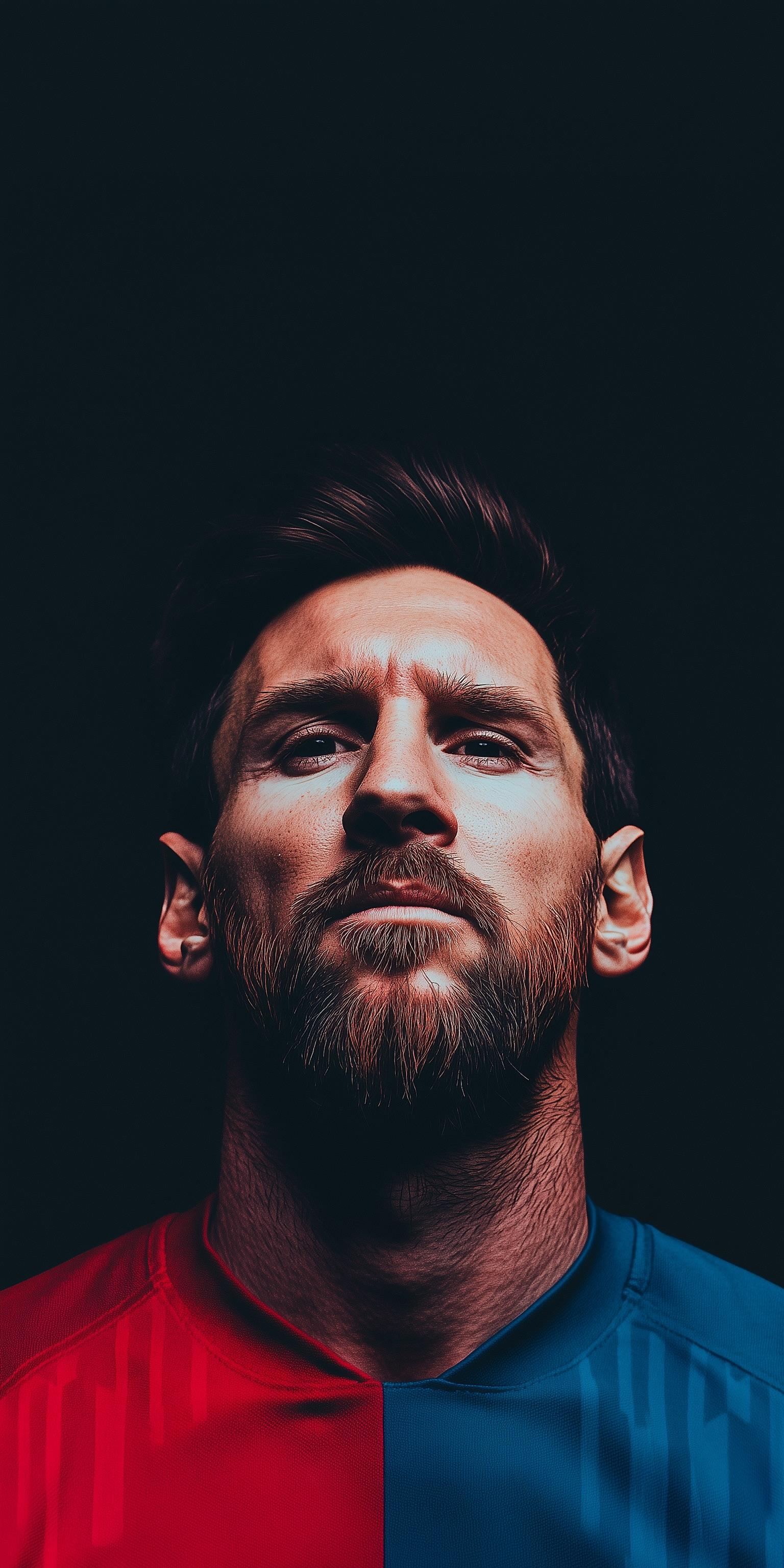 1536x3072 Beautiful Lionel Messi Wallpaper (4k Quality)