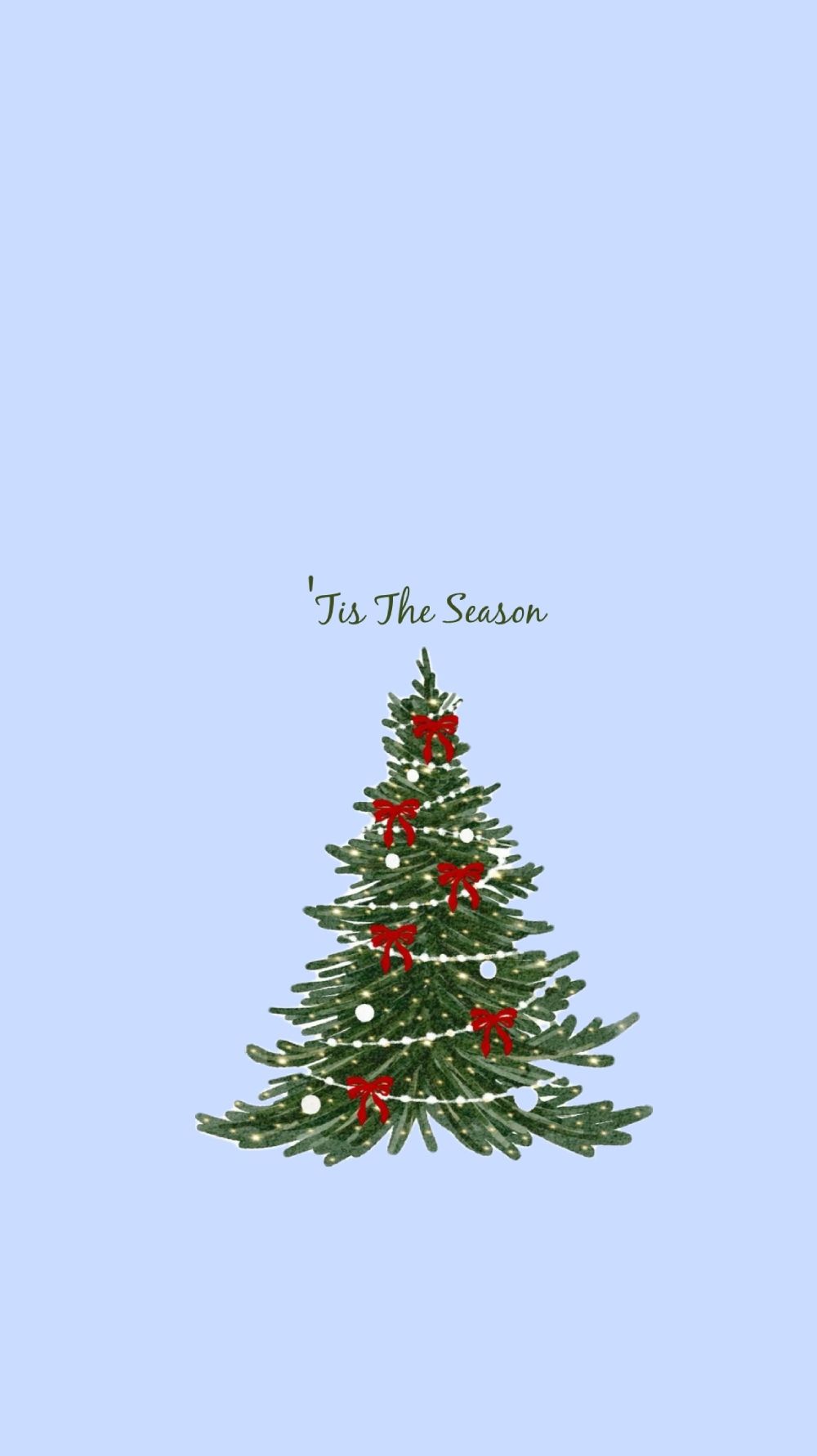 1000x1781 Minimalist Christmas Wallpaper : Cozy 'Tis The Season Holiday Background