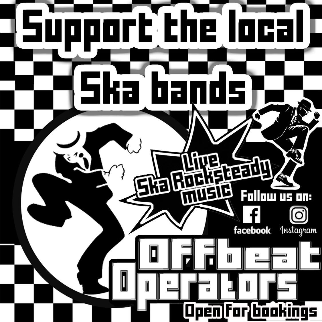 1125x1125 Support your local Ska Bands