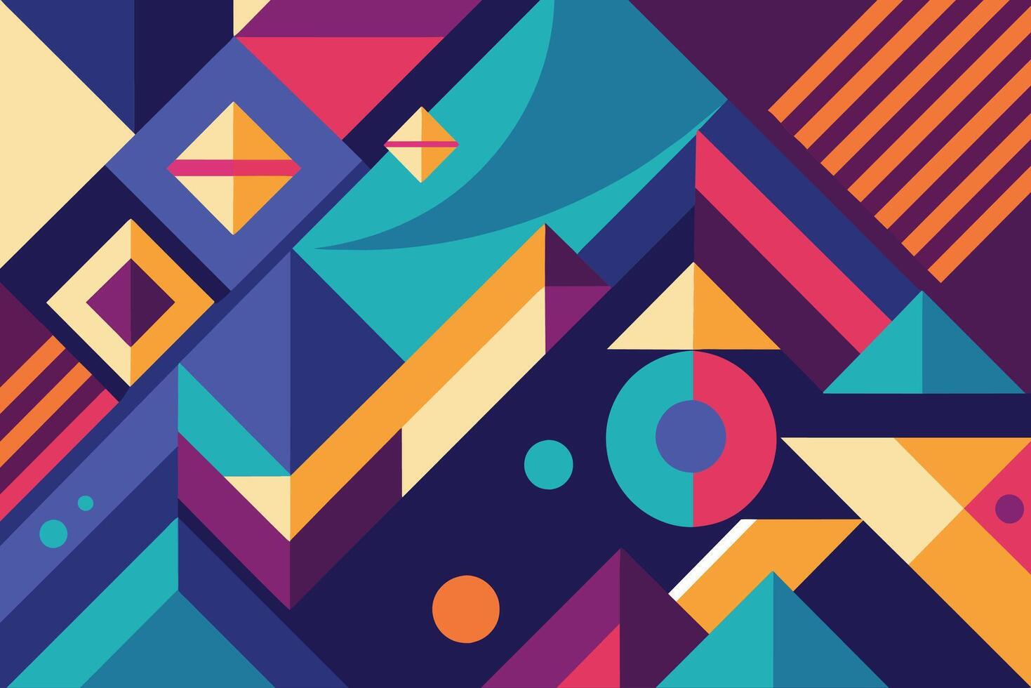 1469x980 Modern Abstract Geometric Background