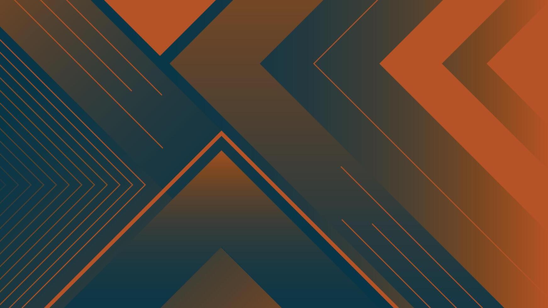 1742x980 Modern abstract background featuring bold geometric shapes, orange and teal gradient lines, perfect for digital designs, presentations, and stylish creative projects