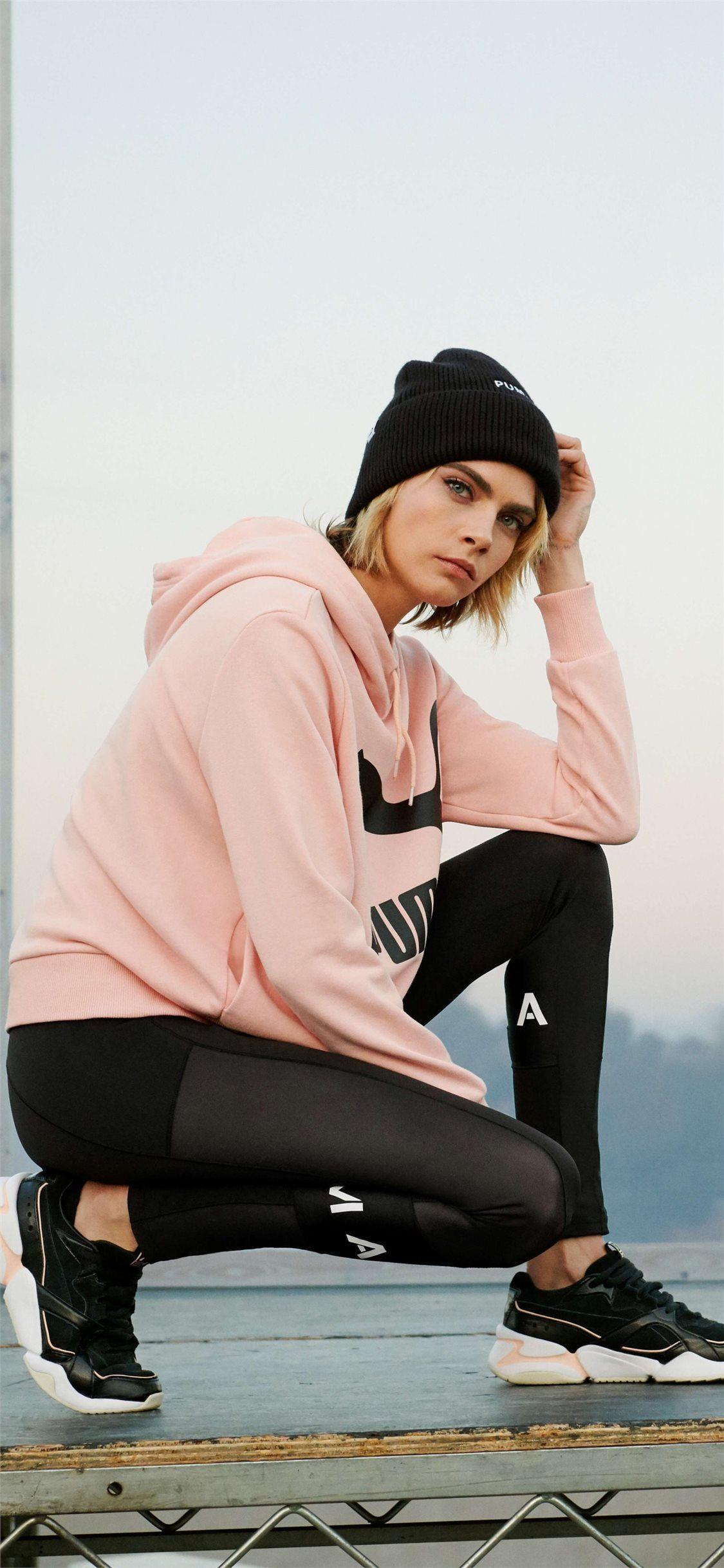 1125x2436 cara delevingne puma 8k 2019 iPhone X Wallpaper Free Download