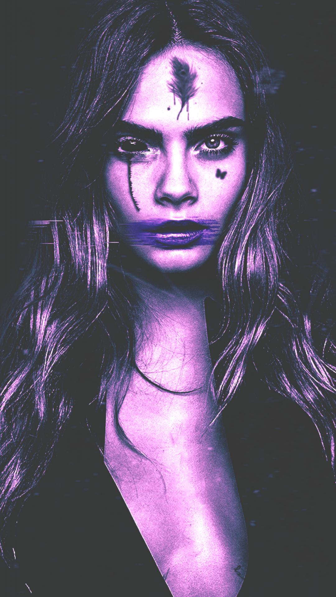 1080x1920 Cara Delevingne iPhone 8 Plus Wallpaper Download
