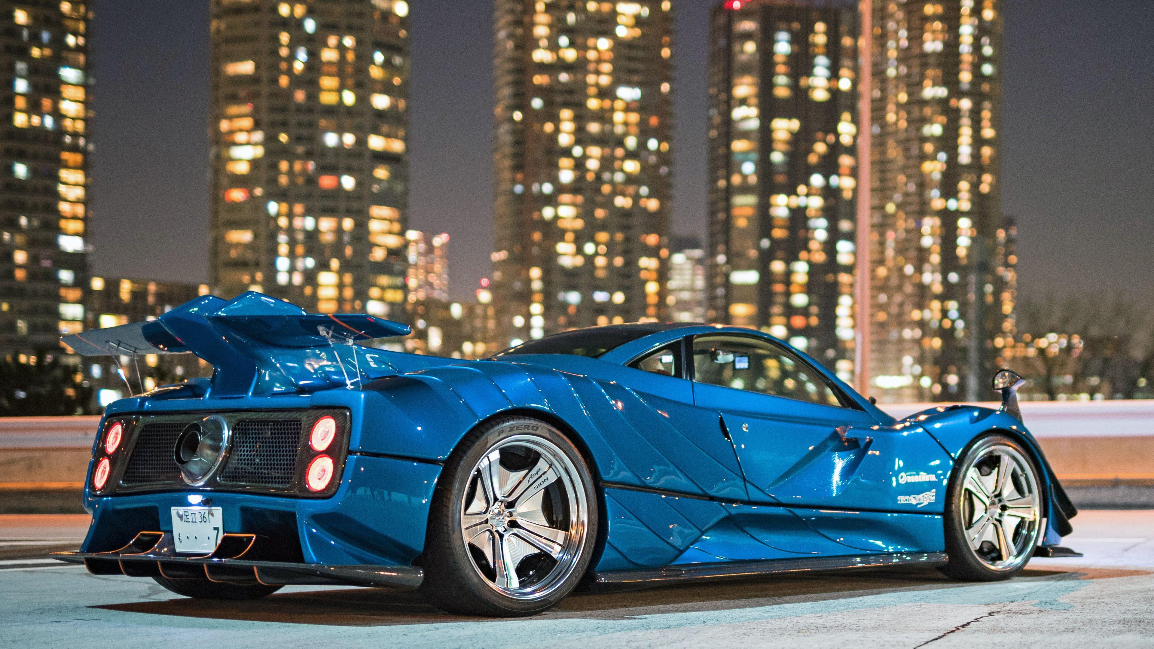 3840x2160 Pagani Zonda C12 S Anija 2018 racing wallpaper, pagani zonda