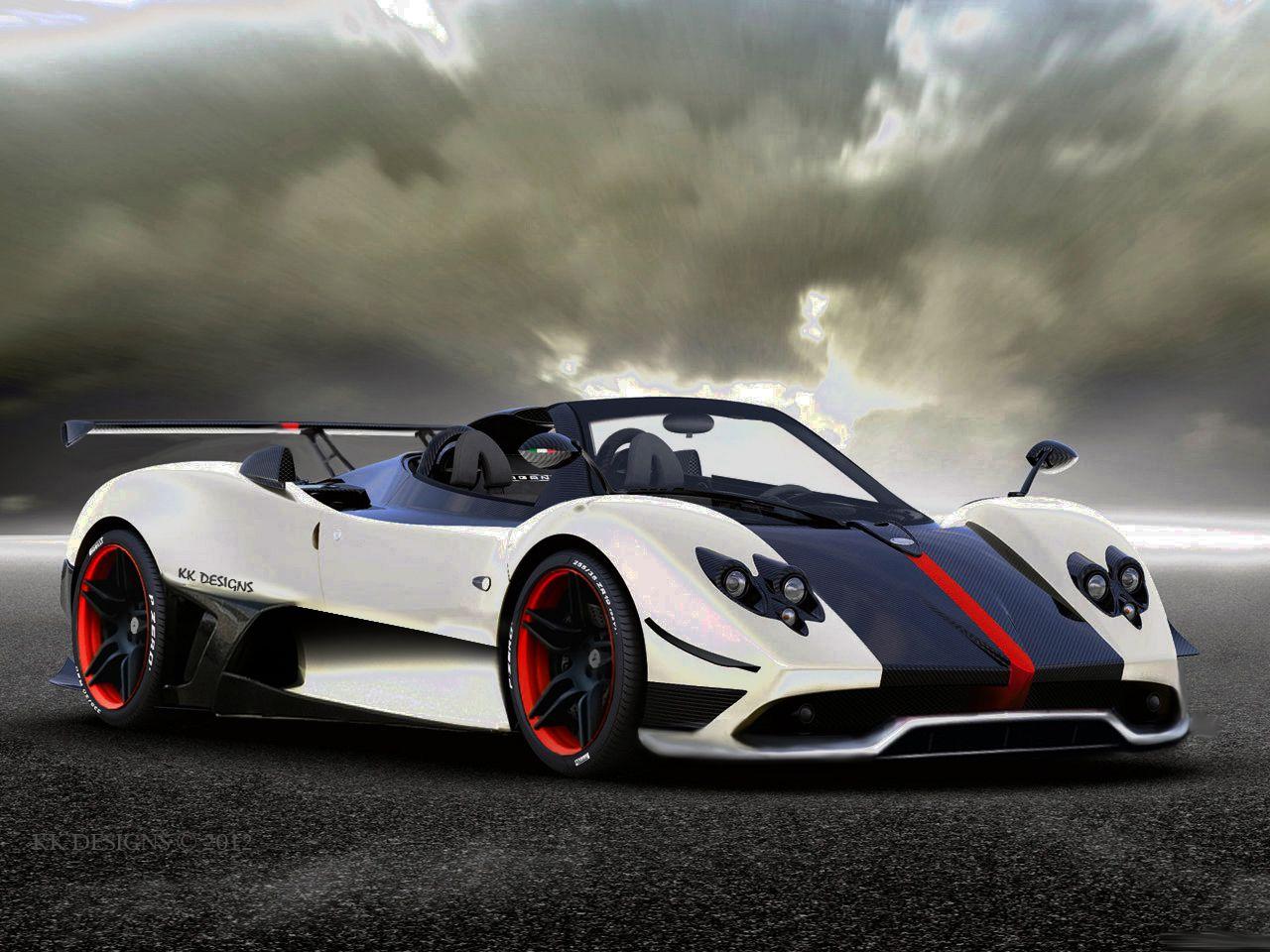 1280x960 Free download Pagani Zonda Cinque Roadster wallpaper