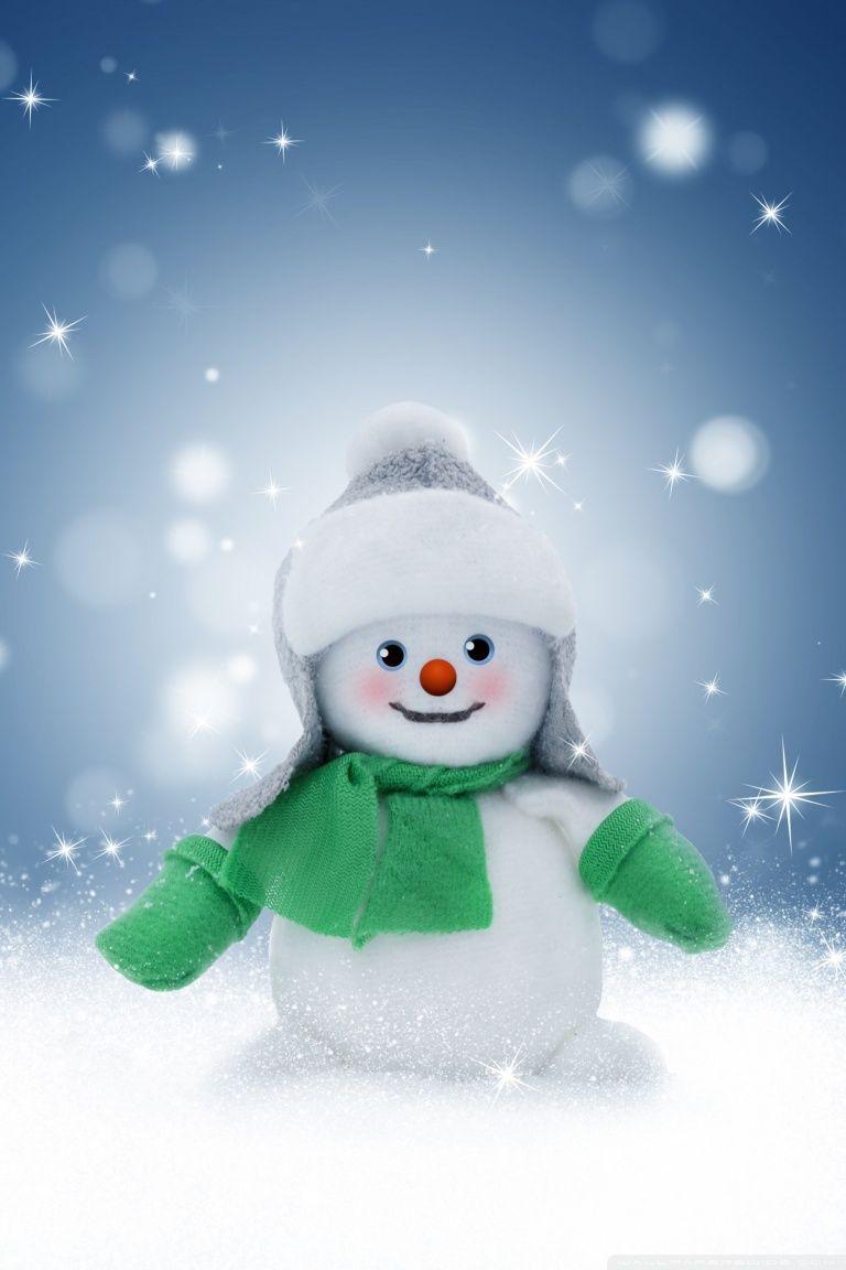 768x1152 Snowman