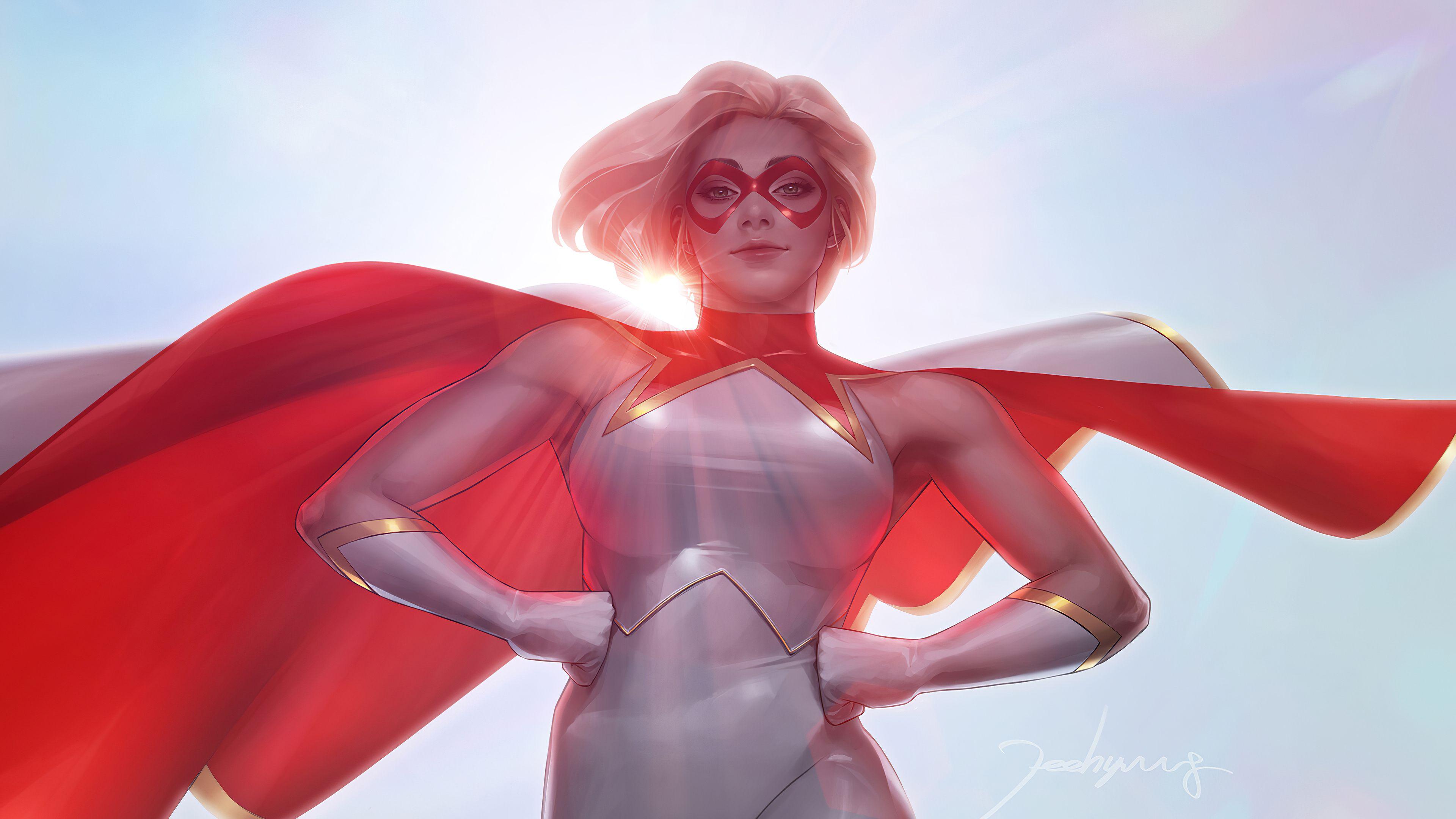 3840x2160 Wallpaper 4k Star Girl 4k Wallpaper, Artstation Wallpaper, Hd Wallpaper, Marvel Wallpaper, Star Girl Wallpaper, Superheroes Wallpaper