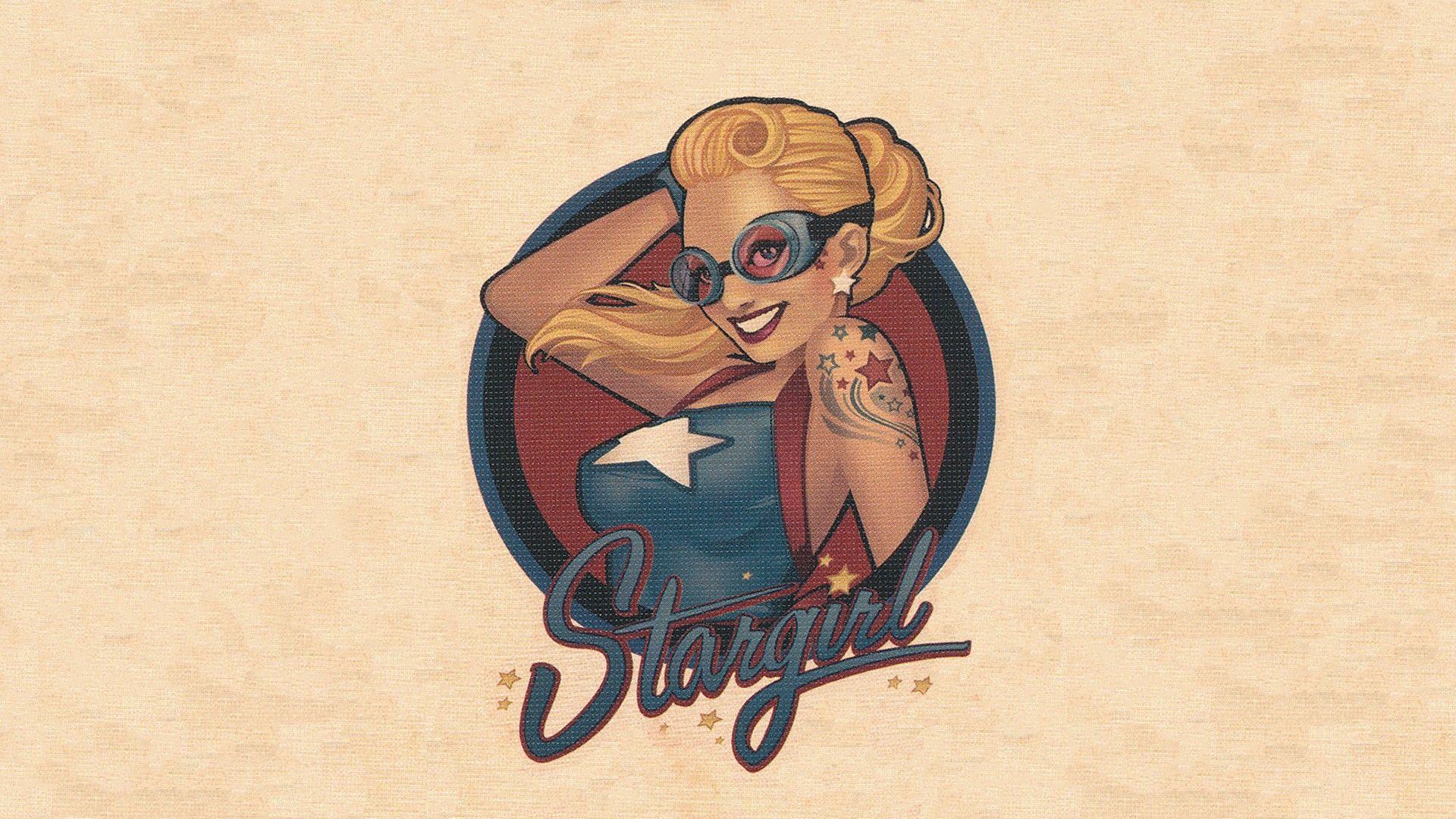 1920x1080 Stargirl, Blonde, DC Comics, Textured, Superheroines, Texture