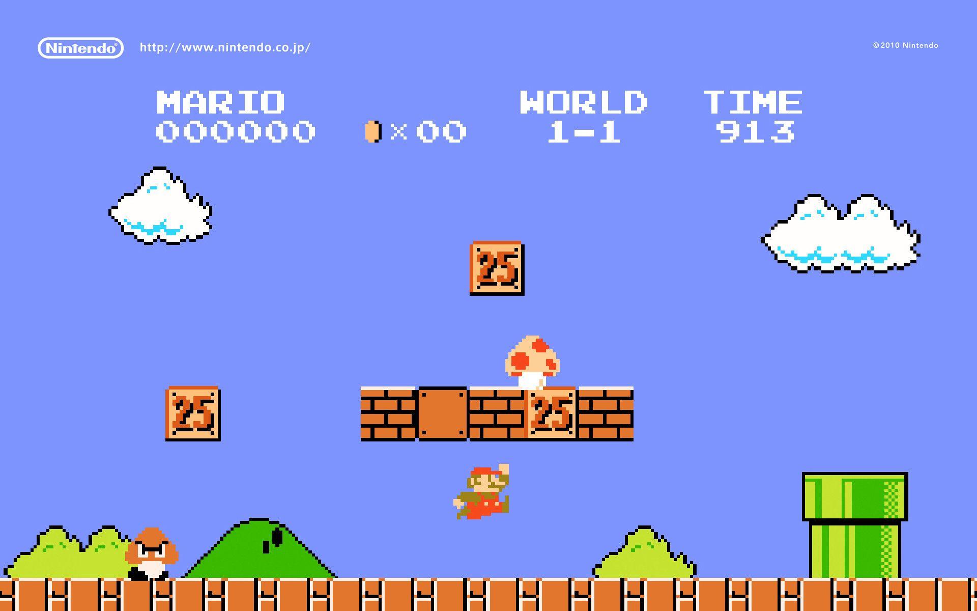 Retro Mario Wallpapers - Top Free Retro Mario Backgrounds - WallpaperAccess