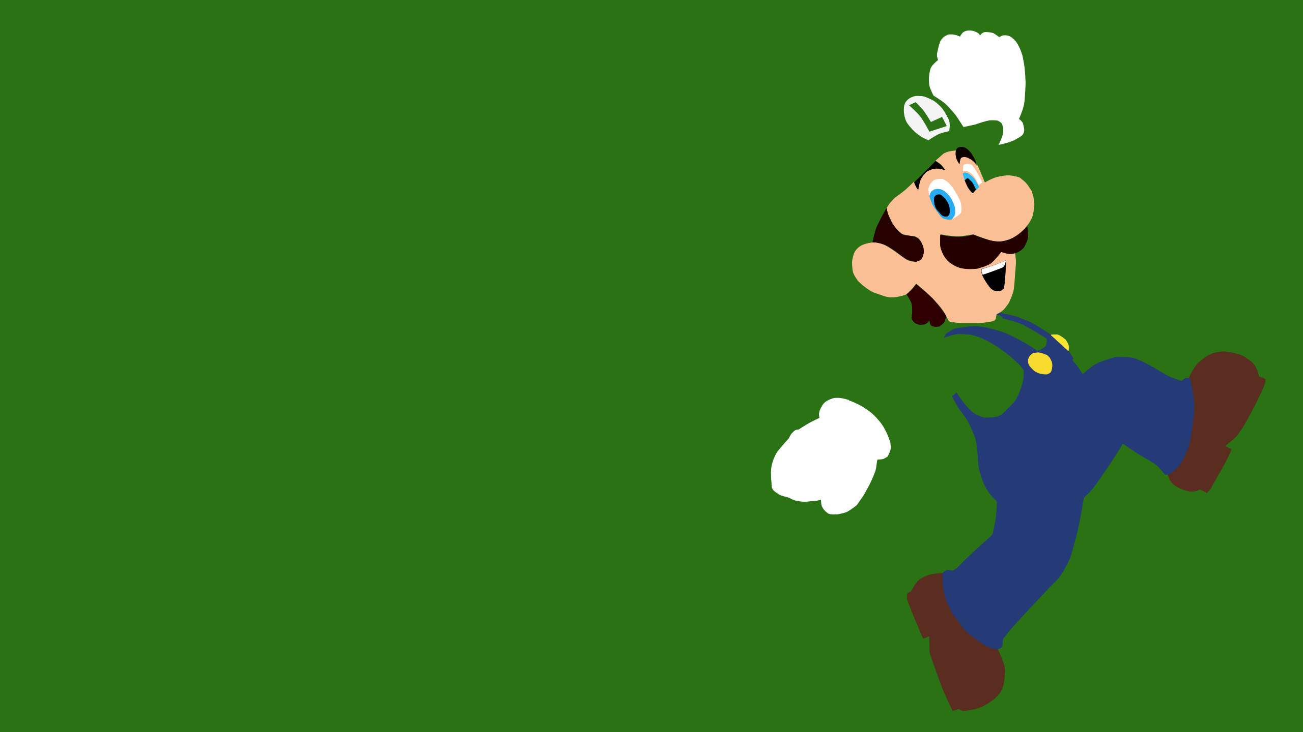 2560x1440 Free download Minimal Luigi [2560x1440] by ZachTheSloth [2560x1440] for your Desktop, Mobile & Tablet. Explore Luigi Wallpaper. Waluigi Wallpaper, Mario And Luigi Wallpaper, Super Mario Wallpaper 1920x1080