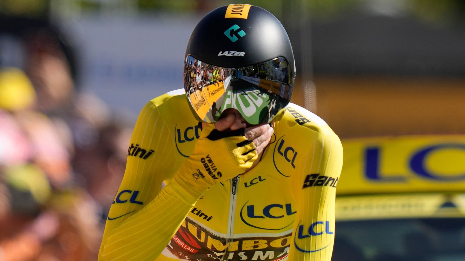1600x900 Tour de France: Jonas Vingegaard set to win Tour as Wout van Aert clinches time trial