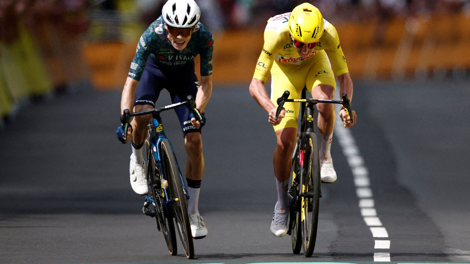 1600x900 As The Tour De France Climbs Higher, It's A Two Man Race