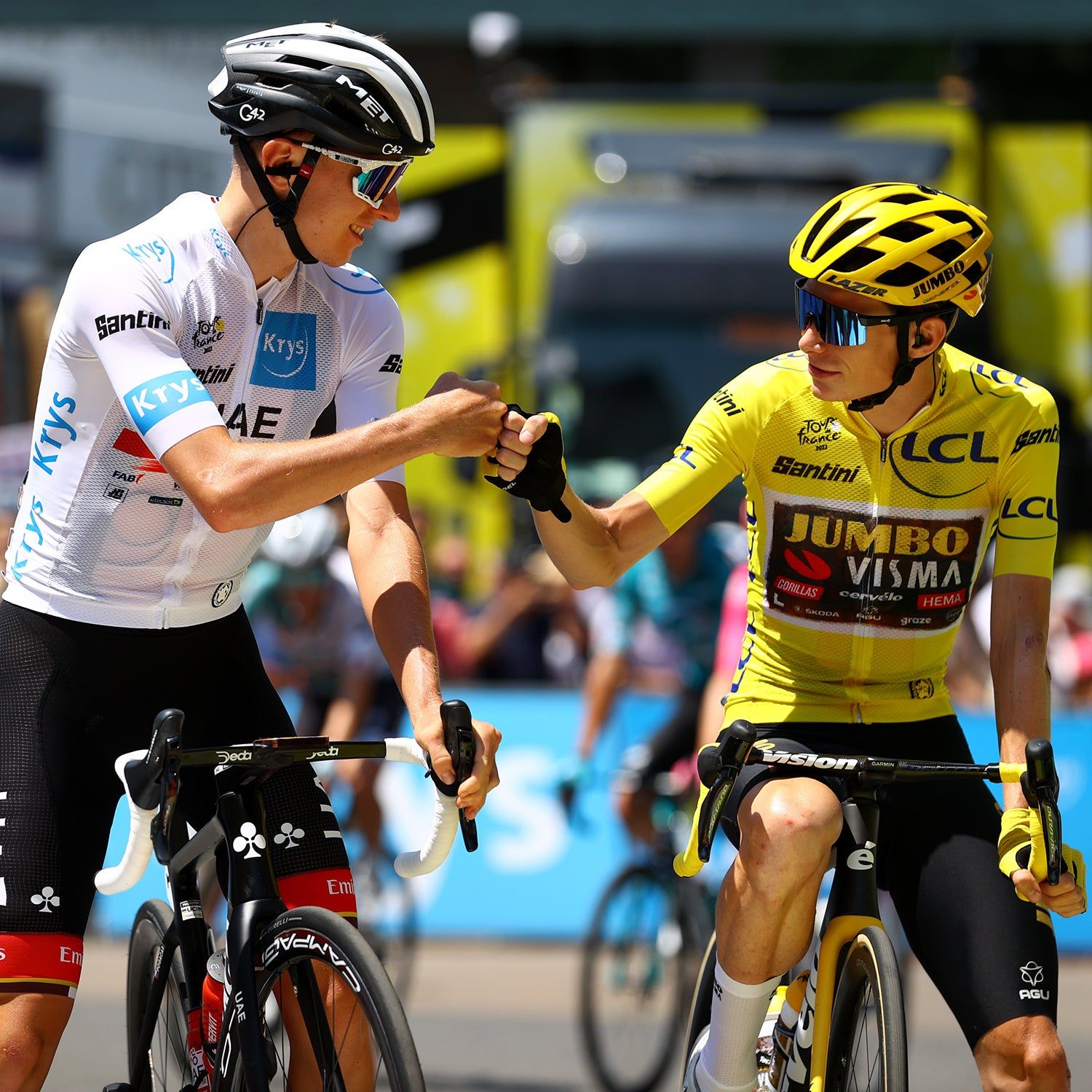 1500x1500 A Moment of Chivalry Between Tour de France Rivals