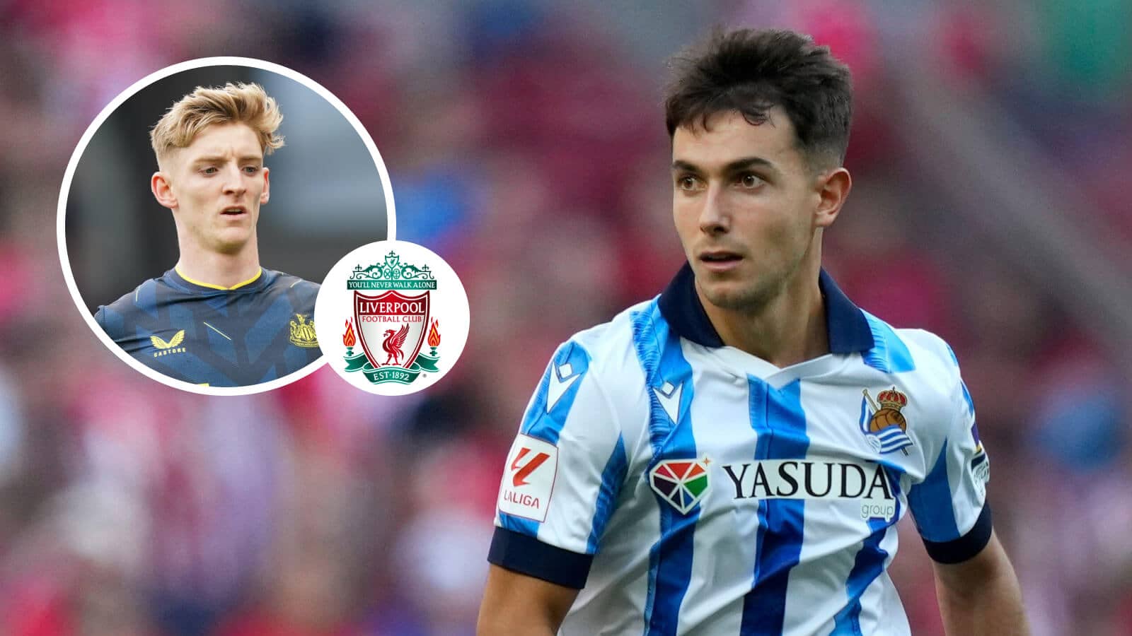 1600x900 Euro Paper Talk: Liverpool line up electric winger to follow Zubimendi in spectacular £126m double coup; Real Madrid plot Tottenham raid