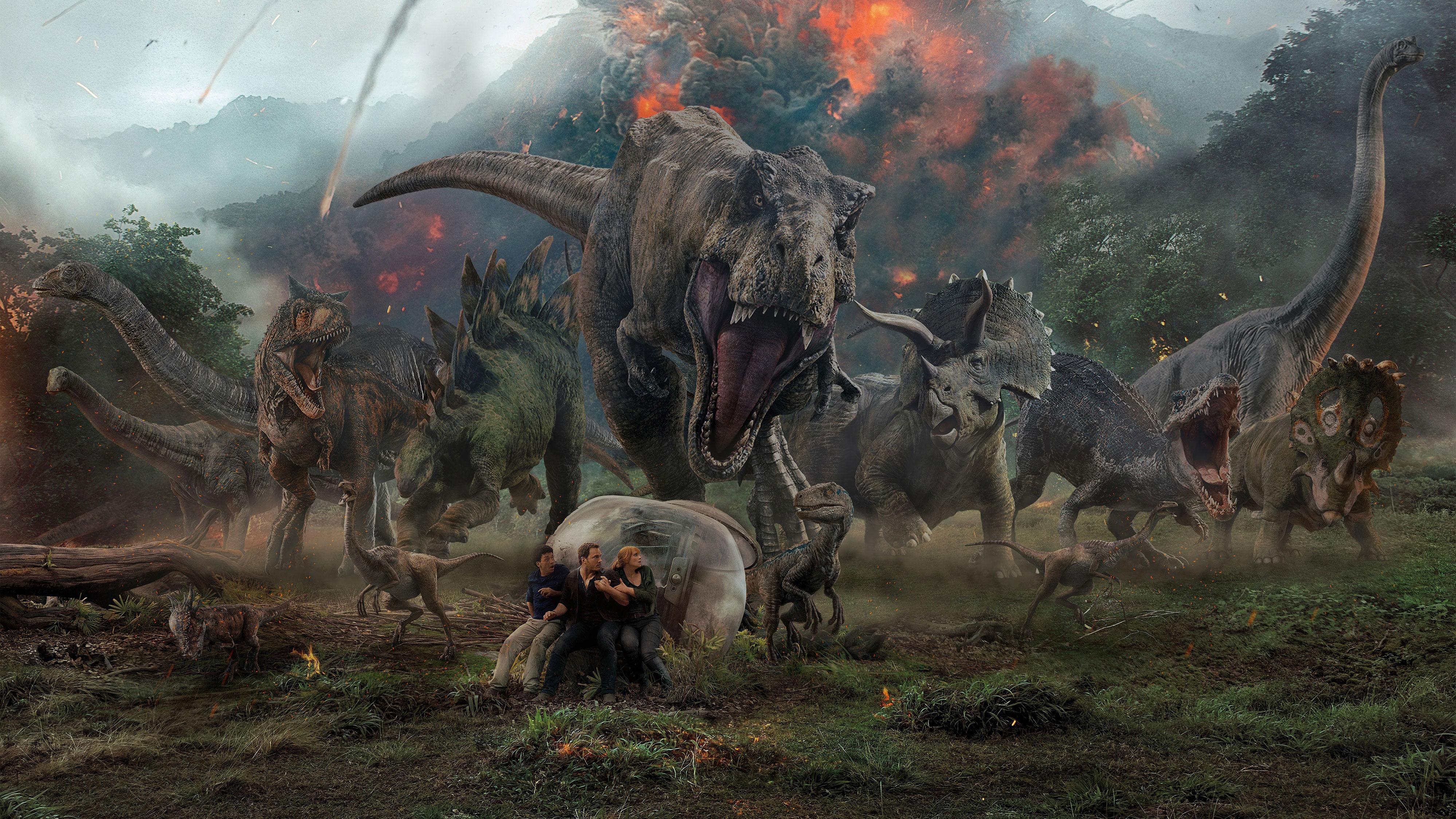 3997x2248 Jurassic World: The Game Wallpaper