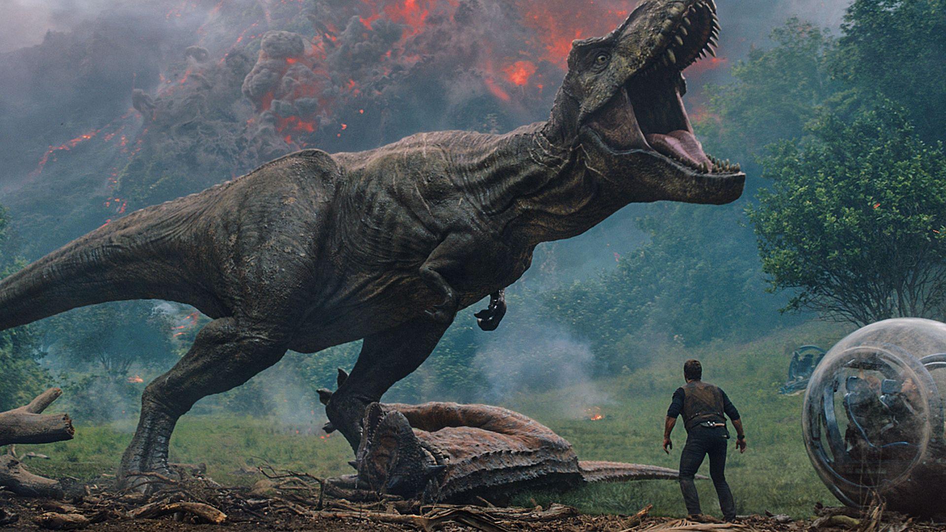 1920x1080 Jurassic World Fallen Kingdom Movie Laptop Full HD 1080P