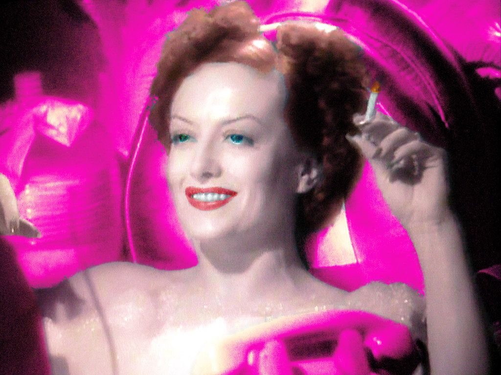 1024x768 Joan Crawford TV Shot. as Crystal Allen in The Women