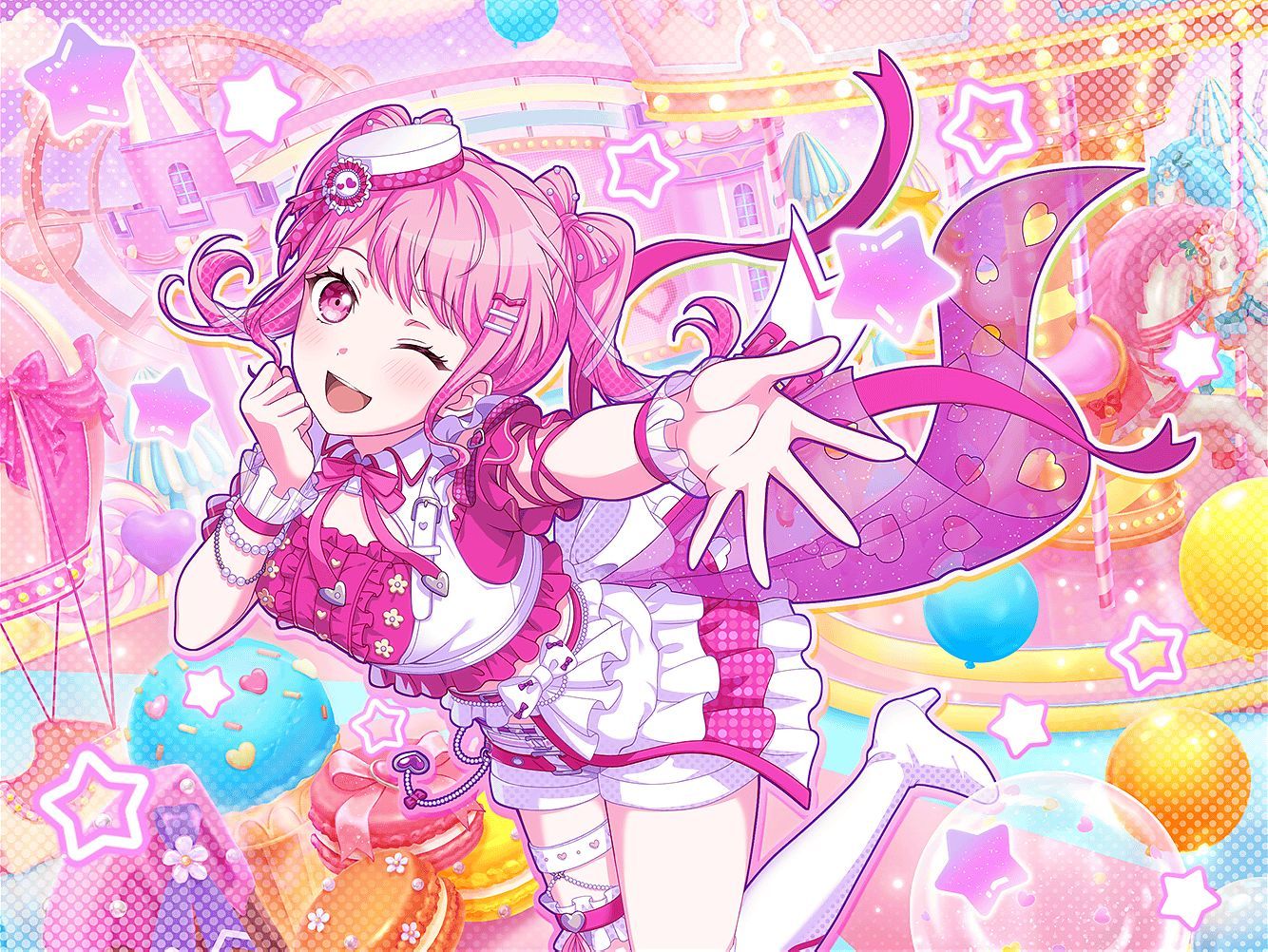 1334x1002 Otanjoubi omedeto, Aya chan Aya Maruyama Pastel Palettes ! Arigatou!. Feed. Community. Bandori Party Dream! Girls Band Party