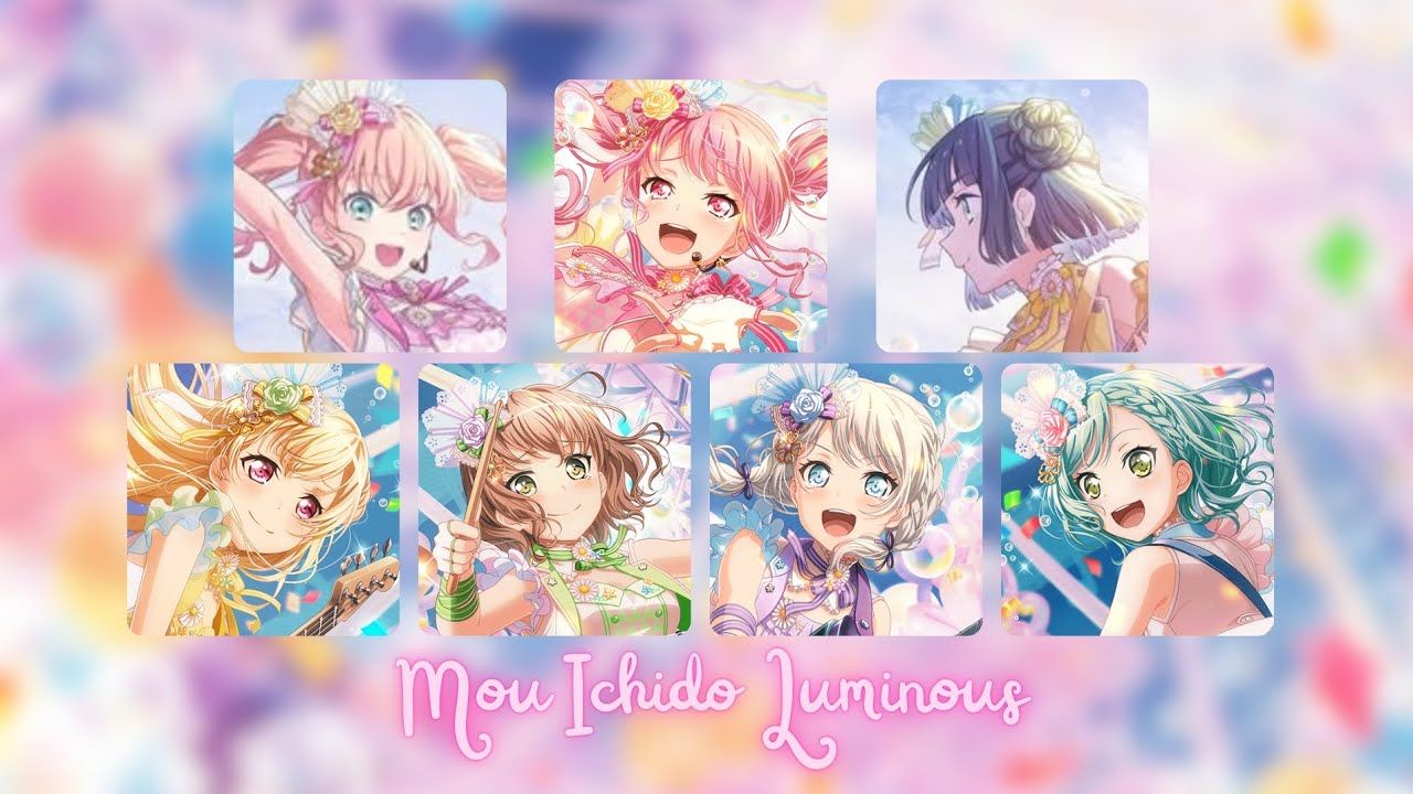 1280x720 Mou Ichido Luminous (もう一度ルミナス)＊Palettes & Cerise Bouquet (MIX)