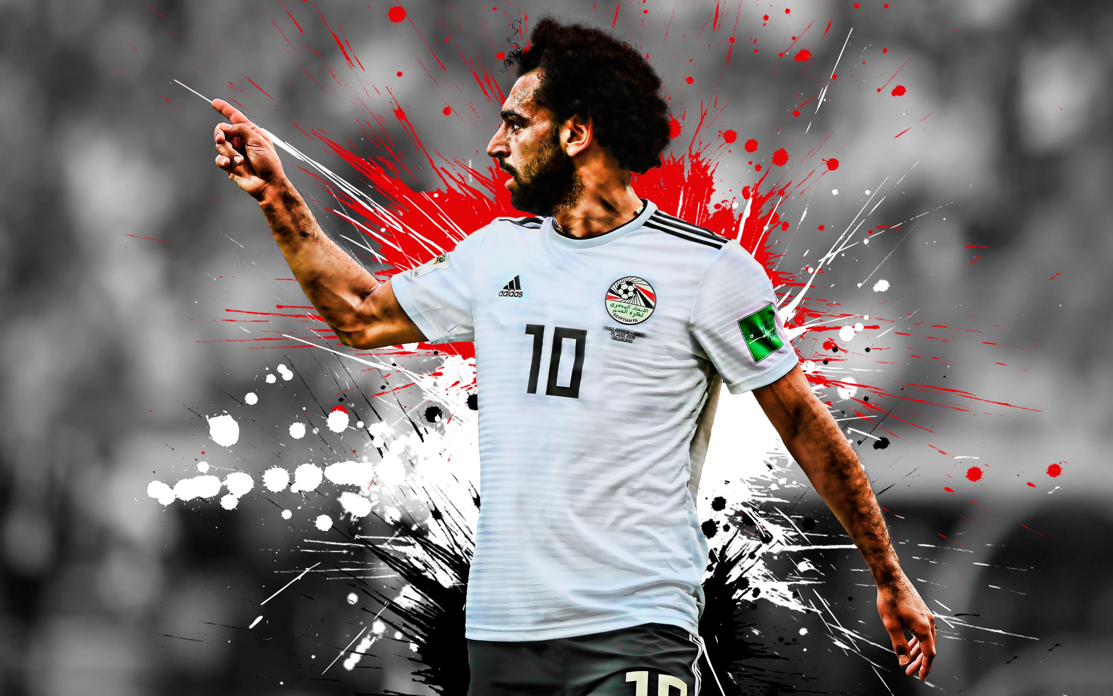 3840x2400 Desktop wallpaper: Mohamed Salah, Liverpool F C, Sports, Soccer 4K free download for PC. 445616
