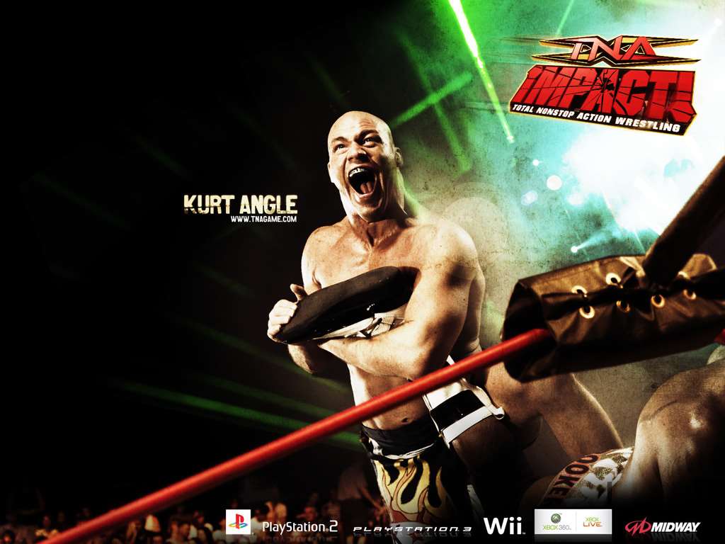 1024x768 TNA Impact! TNA Impact! Kurt Angle Wallpaper Impact! TNA Impact! Kurt Angle Wallpaper Background (1024 x 768)