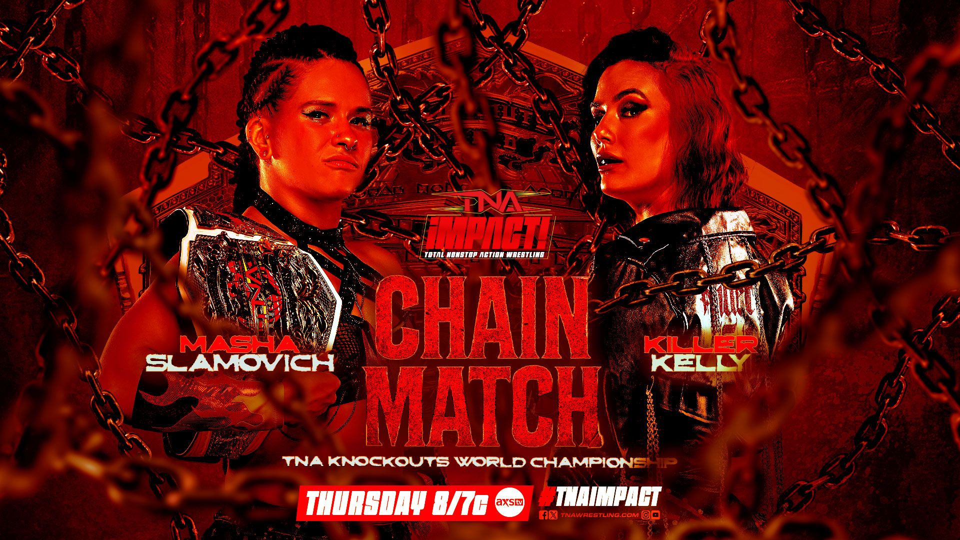 1920x1080 TNA Impact Live Results: Knockouts Title Chain Match
