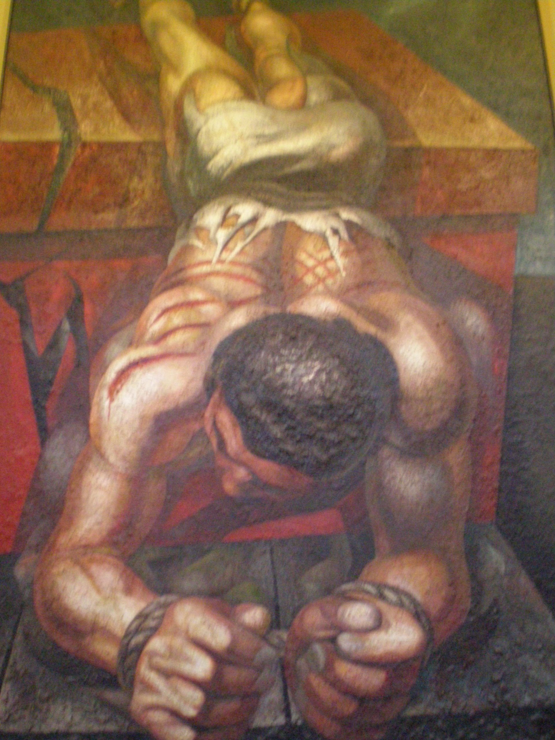 1920x2560 Detail of fresque by David Alfaro Siqueiros