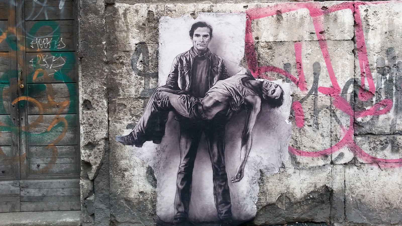 1600x900 Pasolini murals in Rome in Rome