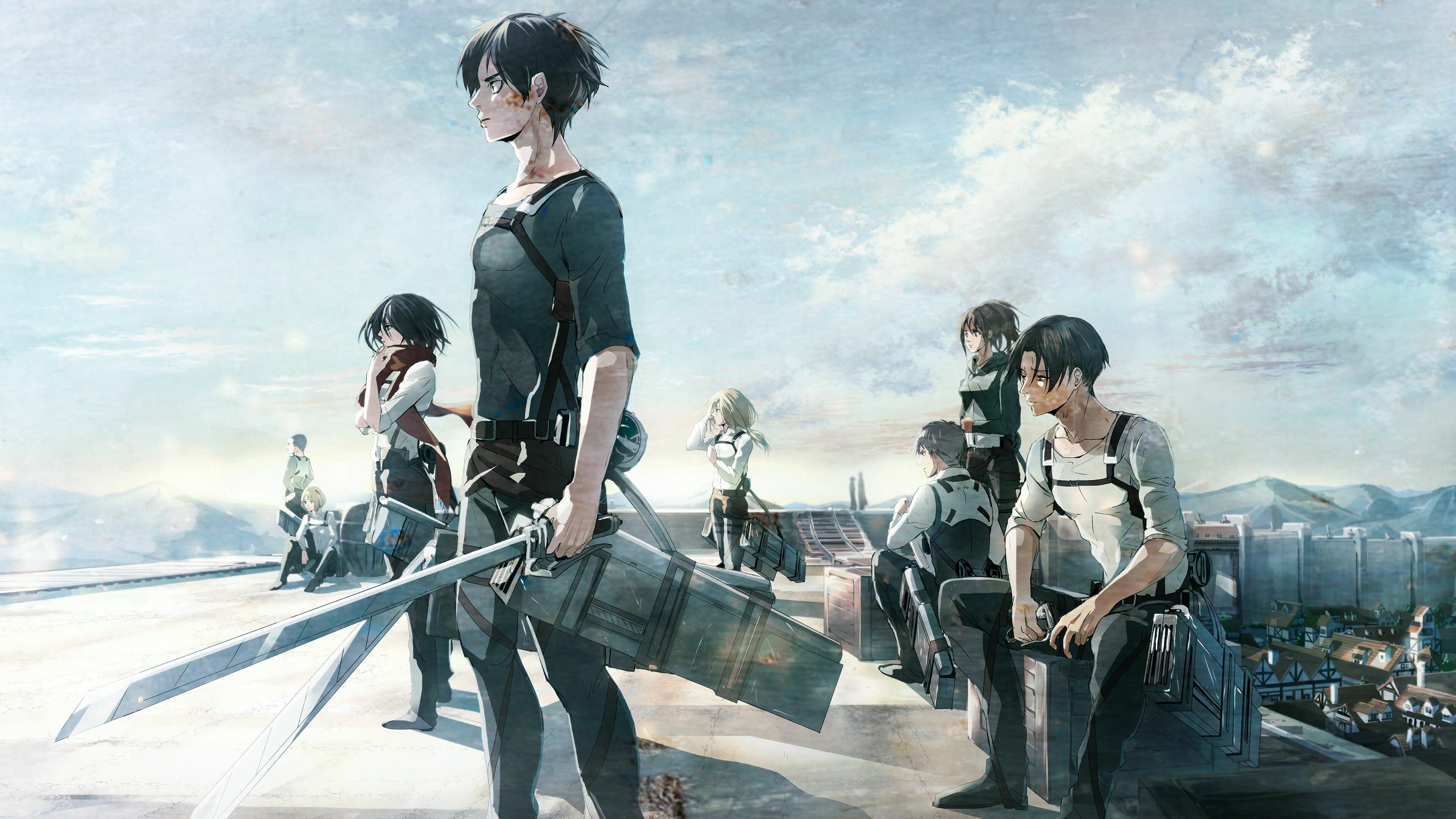 3840x2160 Attack on Titan (TV Series) Wallpaper