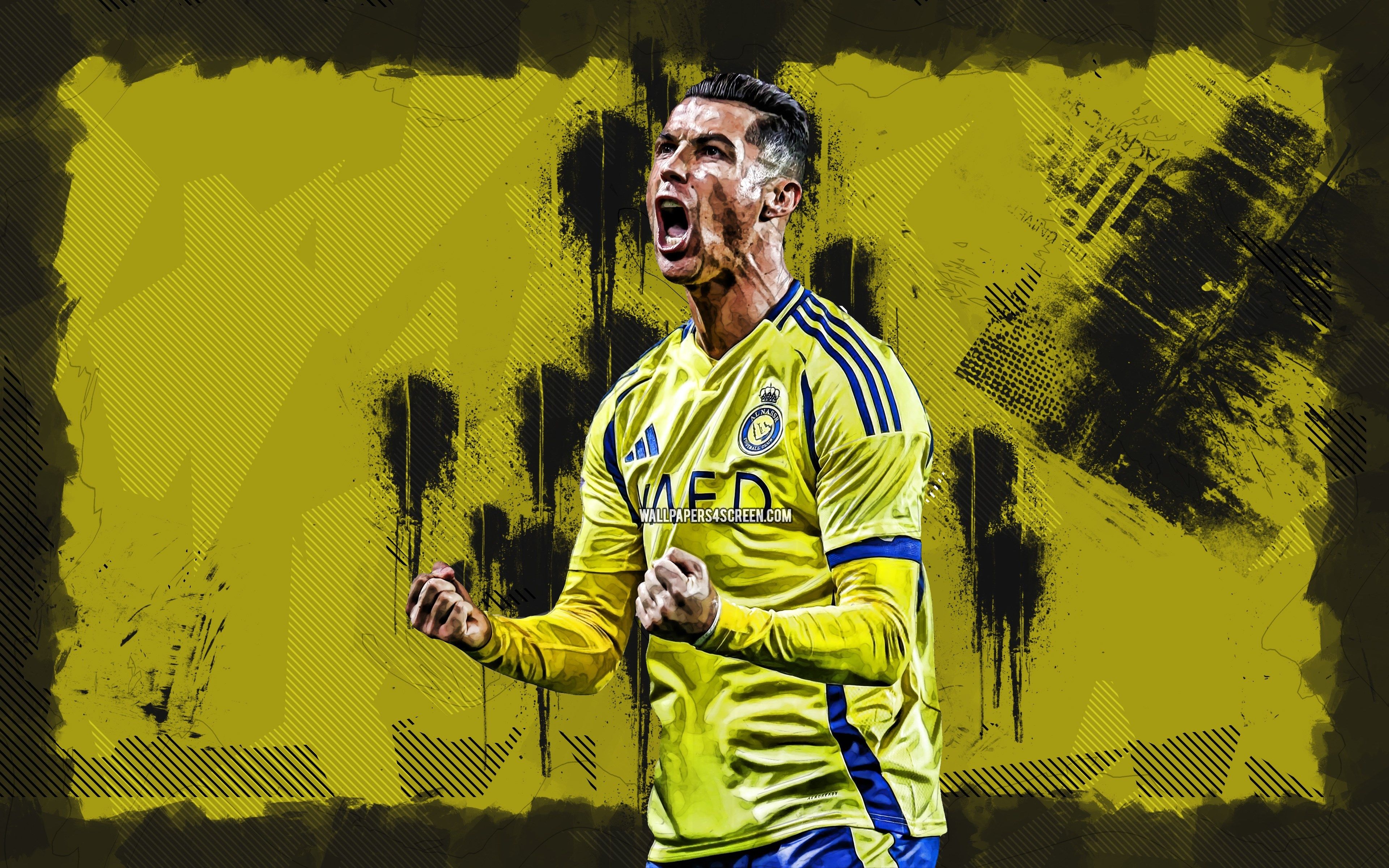 3840x2400 Wallpaper Cristiano Ronaldo, football, CR soccer, Saudi Arabia, goat, Al Nassr for mobile and desktop, section спорт, resolution 3840x2400